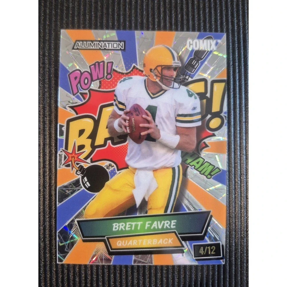 2024 Wild Card Alumination Comix Brett Favre #AC-BF Bang Lazer /12